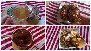 بلا حرمان أكل صحي و طاقة إيجابية | سلطة صحية | بريوش معمر بالصلصة | شاي أعشاب