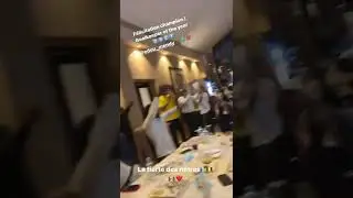 mendy celebrating his fifa award in senegal