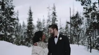Winter Wedding Video in the Vancouver Mountains of Manning Park, Canada
