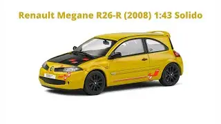 Renault Megane R26-R (2008) 1:43 Solido Diecast Model Car Review