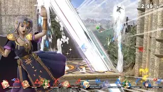 Smash Ultimate - Vs Team Black Battle (Only Blast and Screen KO) #13