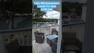 NH Lake Life - Lake Winnipesaukee water access condo with Sandy Beach on Weirs channel