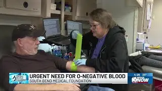 South Bend Medical Foundation seeks urgent blood donations