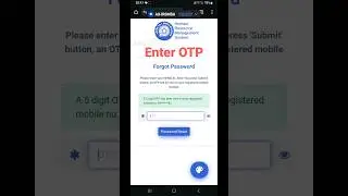 How to Reset HRMS Password #HRMS