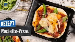 Raclette-Pizza Rezept | Mini-Pizzen aus kleinen Pf&auml;nnchen