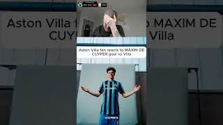 Aston Villa fan reacts to Maxim De Cuyper goal vs Villa #AVFC #Brugge #championsleague  #reaction