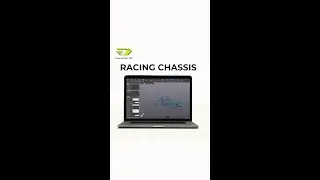 CAD model of a Racing Chassis