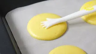 🍌 바나나 우유 마카롱 🍌 banana milk macarons