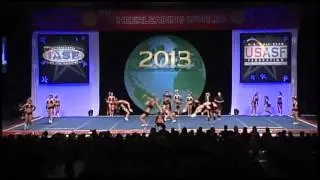WNY Outlaw Allstars Black Bullets International Open All Girl 5 2013 Semi Finals