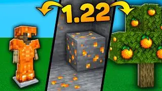 POMERANČE, NOVÝ ORE, ORANŽOVÝ BRNĚNÍ... - Minecraft 1.22