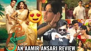 PARAM SUNDARI OFFICIAL TRAILER REVIEW BY AAMIR ANSARI | SIDHARTH MALHOTRA | JANHVI KAPOOR