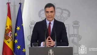 Pedro Sánchez declara oficialmente el estado de Alarma en España