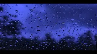 Rain Sound On Window all Night LongㅣHeavy Rain for Sleep, Study and Relaxation, Meditation