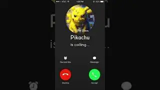 Pikachu is calling You 🤭#shorts