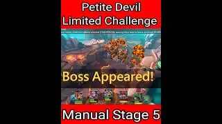Petite Devil Limited Challenge Stage 5 Auto Trick vs Trick Beatrix Limited Challenge #lordsmobile