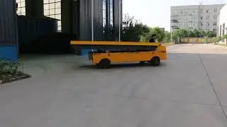 Need Easy Control for 5-Ton Loads? Our Steering Wheel Cart Drives Like a Car.