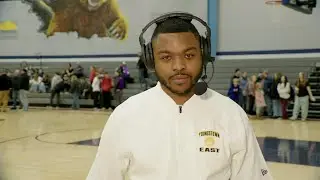 East coach celebrates dramatic second half rally