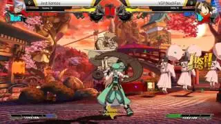 Texas Showdown 2015 - Just Kensou ( CHIPP ZANUFF ) vs VGP|NashFan ( MAY ) // GGXrd Top 16