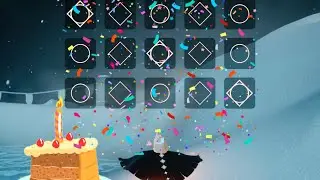 ~Happy birthday Song~(piano) [sky: Children of the light] |Easy|