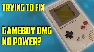 Faulty Nintendo Gameboy DMG, no power, not turning on!