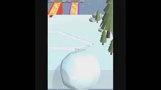 Snow Race: Snow Ball I.O Gameplay