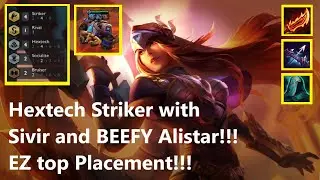 Set 6.5 How to get Top Placement with Hextech Striker Comp!!! (Hyoer Roll 34)