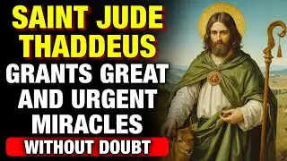 💖 POWERFUL PRAYER TO SAINT JUDE THADDEUS, GRANT ME THE MIRACLE I NEED 🙏