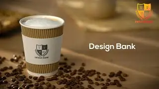 ID #1129 - Coffee Paper Cup Logo Animation Intro Reveal - Design Bank Logo Animation