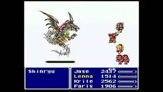 FF5 FJF 2025 - Team Red Defeating Shinryu