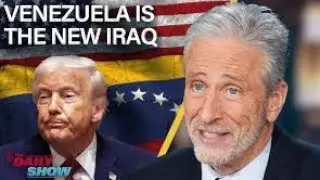 #trump live on new about Venezuela and Iraq 