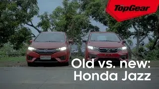 Old vs. new: Honda Jazz