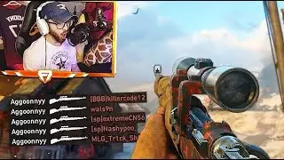 MY BEST CLIP YET!! (INSANE COD WW2 Sniping Gameplay)