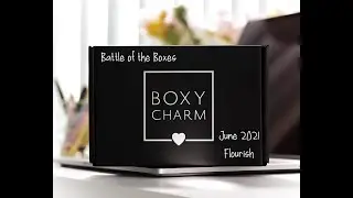 Boxy Charm June 2021Flourish Base Box VS Premium + Add On's