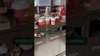 Customer Upset After Tim Hortons In Brampton Full of Garbage ‼️😳 #Brampton