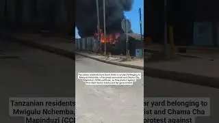 Protests in Tanzania. #tanzania #samiasuluhuhassan #protest #demonstration #election #newsupdate