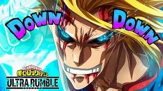 O SÍMBOLO DA PAZ! DESTRUINDO TODOS COM O ALL MIGHT MAIS FORTE DO JOGO DE MY HERO ACADEMIA!
