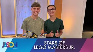 Lego creations like you wouldn't believe! Meet 2 stars from Lego Masters Jr.