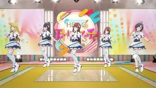 【スタマス】Spread the Wings!! 甘奈, 咲耶, 甜花, 美希, 真（レイニードロップレット）固定カメラ ユニットステージ（MOD, CE 使用）