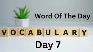 Vocabulary for Competitive Exams| Daily | Vocab|