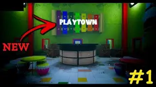 Start Real PLAYTOWN game! New escape from the new green monster, full gameplay walkthrough (Part-1).