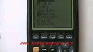 Using the TI-83 Plus Graphing Calculator Part 2 - Quadratic Functions