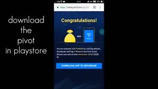 how to earn free bitcoin in pivot 2018