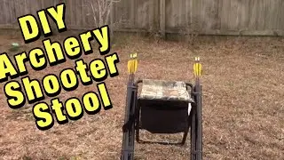 DIY  3D Archery Shooter Stool  🎯