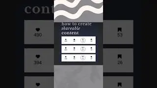 How to Create Shareable Content ?? #instagram #digitalmarketing #trendingshorts