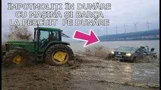 PERIPEȚII La Pescuit ÎMPOTMOLIȚI ÎN DUNĂRE CU MAȘINA ȘI BARCA La Vărsarea Oltului in Dunare 2026
