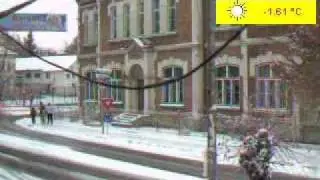 Radauti FirstSnow TimeLapse