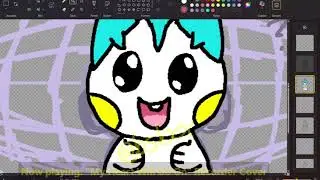 Timelapse Drawing: Pok&eacute;mon - 417 Pachirisu