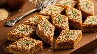 Til Gud Barfi: सर्दियों में चाहिए गर्मी और ताकत? ट्राई करें 10 मिनट में बनने वाली तिल-गुड़ की बर्फी