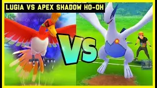 Lugia Vs Apex Shadow Ho-Oh in Master League in Pok&eacute;mon Go Battle League