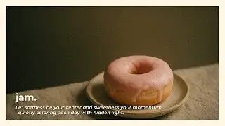 pastel donut. • relaxing lofi mix for focusing by jam.
